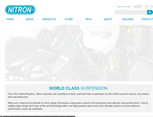 Tablet Screenshot of nitron.co.uk