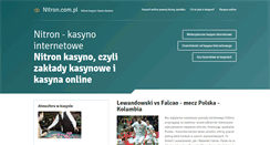 Desktop Screenshot of nitron.com.pl