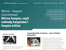 Tablet Screenshot of nitron.com.pl